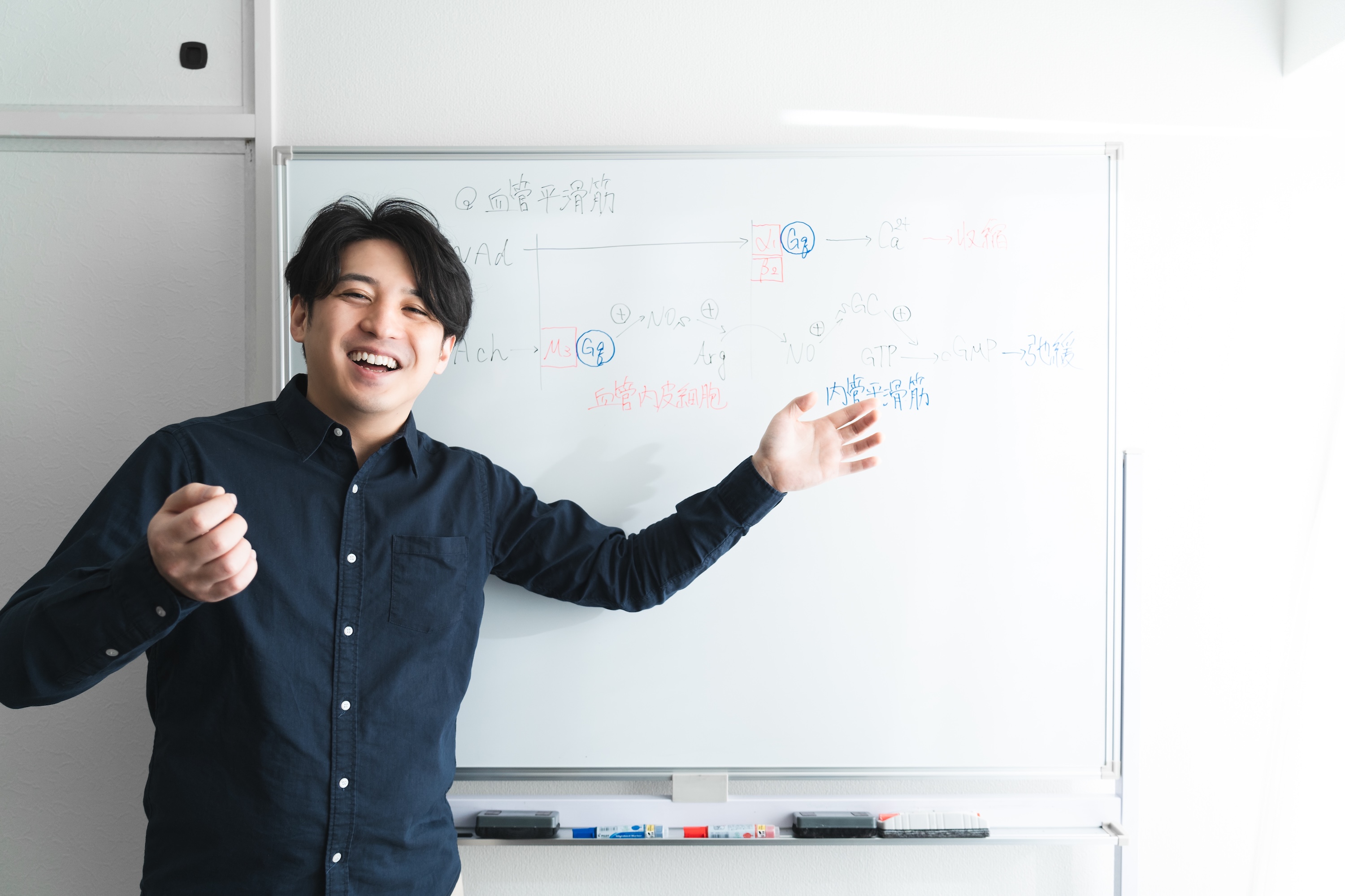 個別指導で成長する生徒